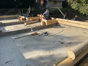 Körmart fenyő oszlopok - kép 5