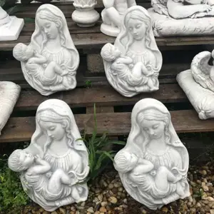 Mária gyermekével szobor - kép 6