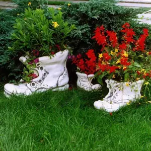 Virágtartó óriás bakancs - kép 6