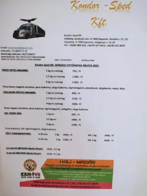 Horgász etetőanyagok: magmixek, tigrismogyoró, bojlik, pelletek - kép 7