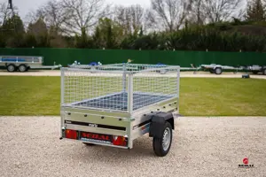 Új 2m-es rácsos utánfutó (750kg-os) akciósan bruttó 508.000 Ft - kép 2