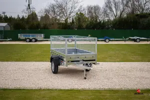 Új 2m-es rácsos utánfutó (750kg-os) akciósan bruttó 508.000 Ft - kép 3