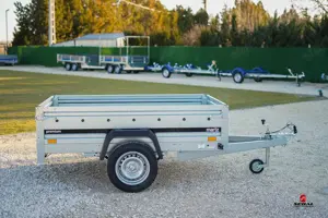 Új Martz Prémium (200x125 cm) laprugós utánfutó rendszámmal 559.000 Ft