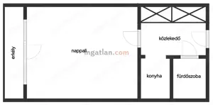 Azonnal költözhető, klímás, erkélyes belvárosi lakás eladó! - kép 2