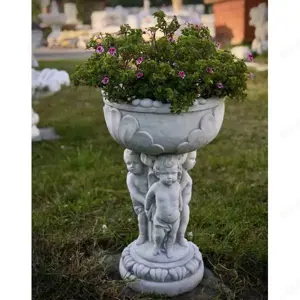 Fagyálló virágtartó angyalokkal - kép 4