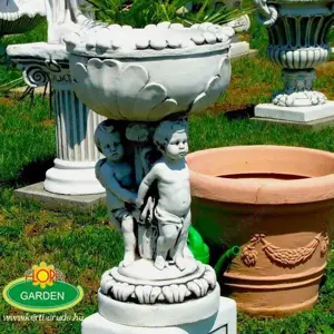 Fagyálló virágtartó angyalokkal - kép 5