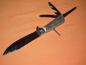 Keresek: Kizárólag hasonló kés vadászkés érdekelne de nem minden áron max. 15000 Ft - kép 7