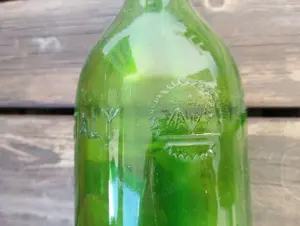 Régi zöld csattosüvegek eladó  - kép 5