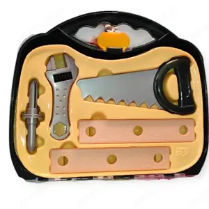 Klein Bosch Mini szerszámosláda ütvefúróval - kép 2