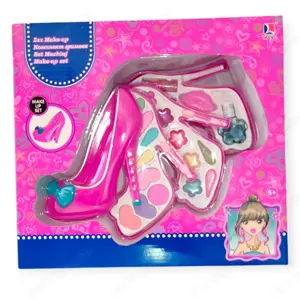 Cipő alakú nagy játék smink szett gyerekeknek 