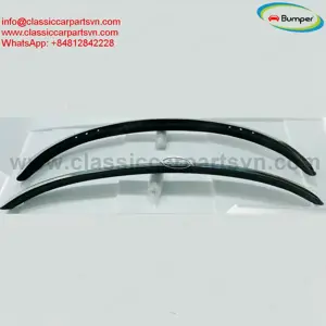VW Beetle blade style (1955-1972) bumpers by stainless steel new - kép 4