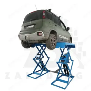 Ollós emelő, talajra helyezhető, 4 t - kép 3