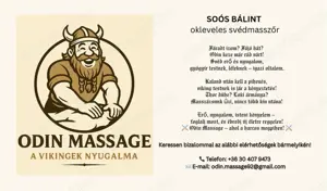   Odin Massage -  A vikingek nyugalma  