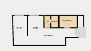 Kiskunhalas Kertvárosban, 4 lakásos társasházban 2 szintes, 4 szobás lakás eladó! - kép 3