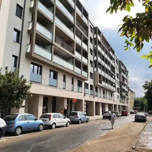 A XIII. ker Bulcsú utcában új építésű fiatalos berendezett lakás kiadó! - kép 2