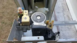 Junkers Ceraclass Acu ZWSE 24-5 MFK gázkazán tartály, szivattyú eladó - kép 3