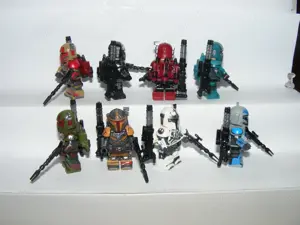 Lego Star Wars Mandalóri figurák Mandalorian Heavy Infantry Commando ÚJ - kép 4
