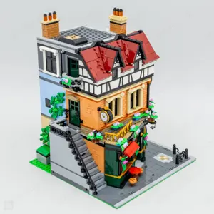 Lego komp. Creator Icons 10350 Tudor kori városrész Corner moduláris ház LEPIN ÚJ - kép 4