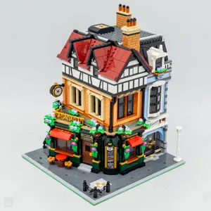 Lego komp. Creator Icons 10350 Tudor kori városrész Corner moduláris ház LEPIN ÚJ - kép 3