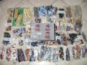 Lego komp. Creator Icons 10350 Tudor kori városrész Corner moduláris ház LEPIN ÚJ - kép 9