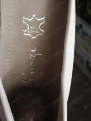 39-es Luszi alkalmi bőr cipő.  Egyszer viselt.  6000ft óbuda - kép 7