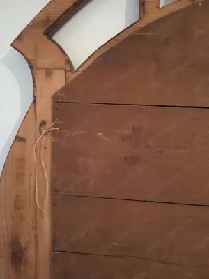 Szecessziós tükör eladó  - kép 7