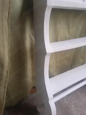 Fehér színű füszertartó polc eladó  - kép 3