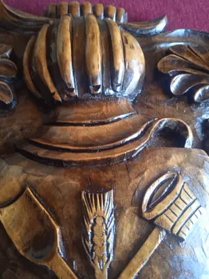 Faragott falidisz eladó  - kép 3