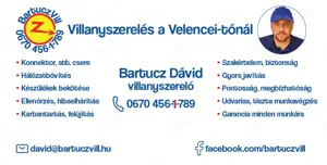 BartuczVill - Villanyszerelés a Velencei-tónál - kép 3