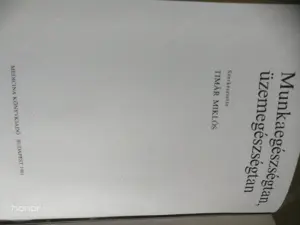 Munkaegészségtan, üzemegészségtan szakkönyv eladó - kép 2