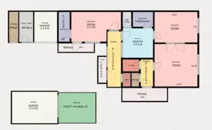 Kiskunhalas Hunyadi utcában 4 szobás, napelemes családi ház több melléképülettel! - kép 2