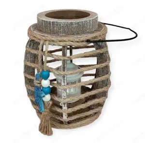 Tengerparti stílusú dekoratív LED fa lámpás 13x18 cm