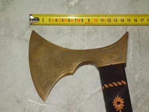 Felvidéki Nagyrőcei (Revúca '85 felírat) nagy súlyos réz fokos - kép 6