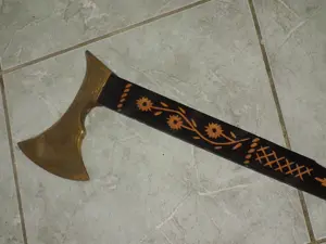 Felvidéki Nagyrőcei (Revúca '85 felírat) nagy súlyos réz fokos - kép 8