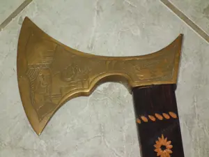 Felvidéki Nagyrőcei (Revúca '85 felírat) nagy súlyos réz fokos - kép 11