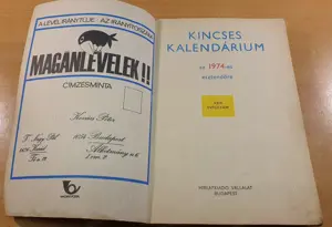 Kincses kalendárium eladó, többféle - kép 12