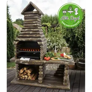 Fahatású kerti sütő grill - kép 7