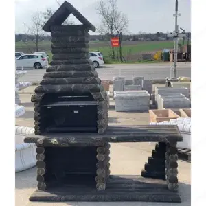 Fahatású kerti sütő grill - kép 5