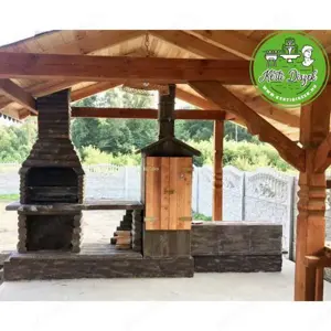 Fahatású kerti sütő grill - kép 8