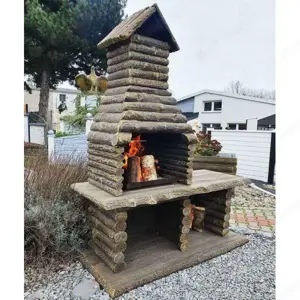 Fahatású kerti sütő grill - kép 6