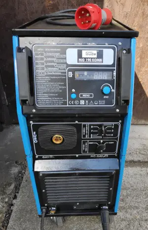 Güde MIG 190 Kombi A fogyóelektródás védőgázas inverteres hegesztő - kép 2