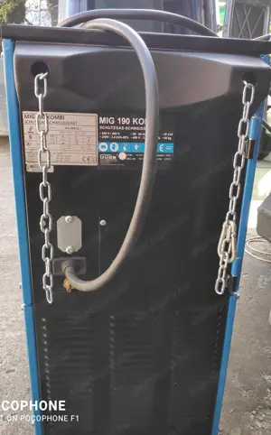 Güde MIG 190 Kombi A fogyóelektródás védőgázas inverteres hegesztő - kép 5