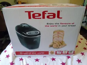 Tefal kenyérsütő fekete,új - kép 3