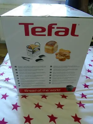 Tefal kenyérsütő fekete,új - kép 5