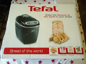 Tefal kenyérsütő fekete,új - kép 6