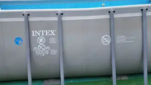 Kerti medence intex 549x274x132 +létra+homokszürö+meritőháló.  - kép 2