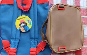 Új Paddington ovis hátizsák uzsonnás táskával  - kép 2