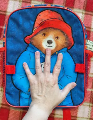 Új Paddington ovis hátizsák uzsonnás táskával  - kép 5