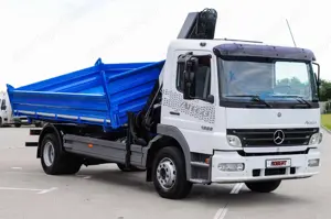 Mercedes - Benz Atego 1523 - Billenőplatós - Darugémes teherautó