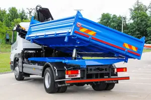 Mercedes - Benz Atego 1523 - Billenőplatós - Darugémes teherautó - kép 2